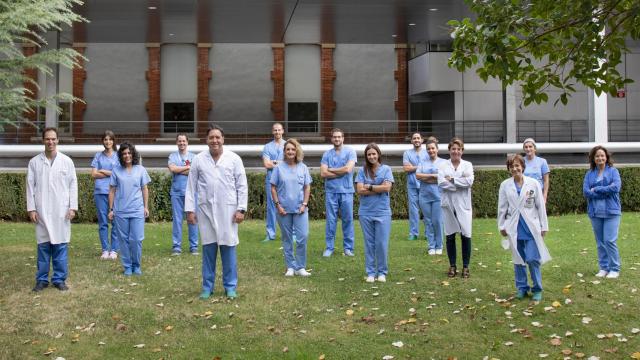 Personal de la sección de Hemodinámica e Imagen del Área Clínica del Corazón del HUN.