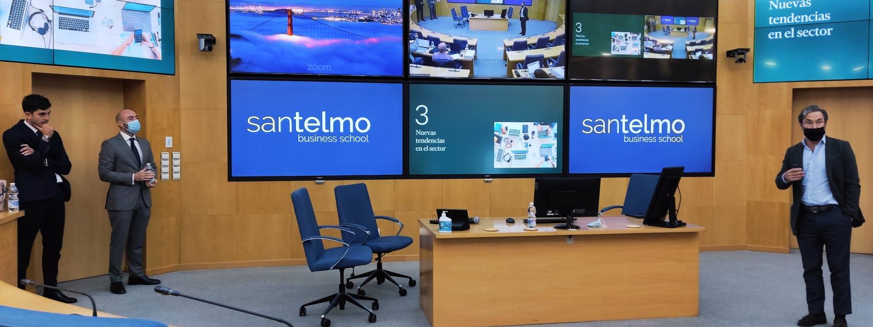 Presentación del informe de CBRE sobre el mercado de oficinas en Málaga.