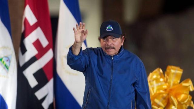 El presidente de Nicaragua, Daniel Ortega.