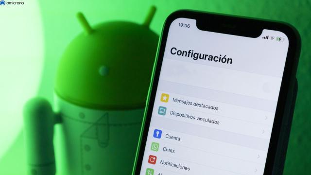 Ajustes de WhatsApp.