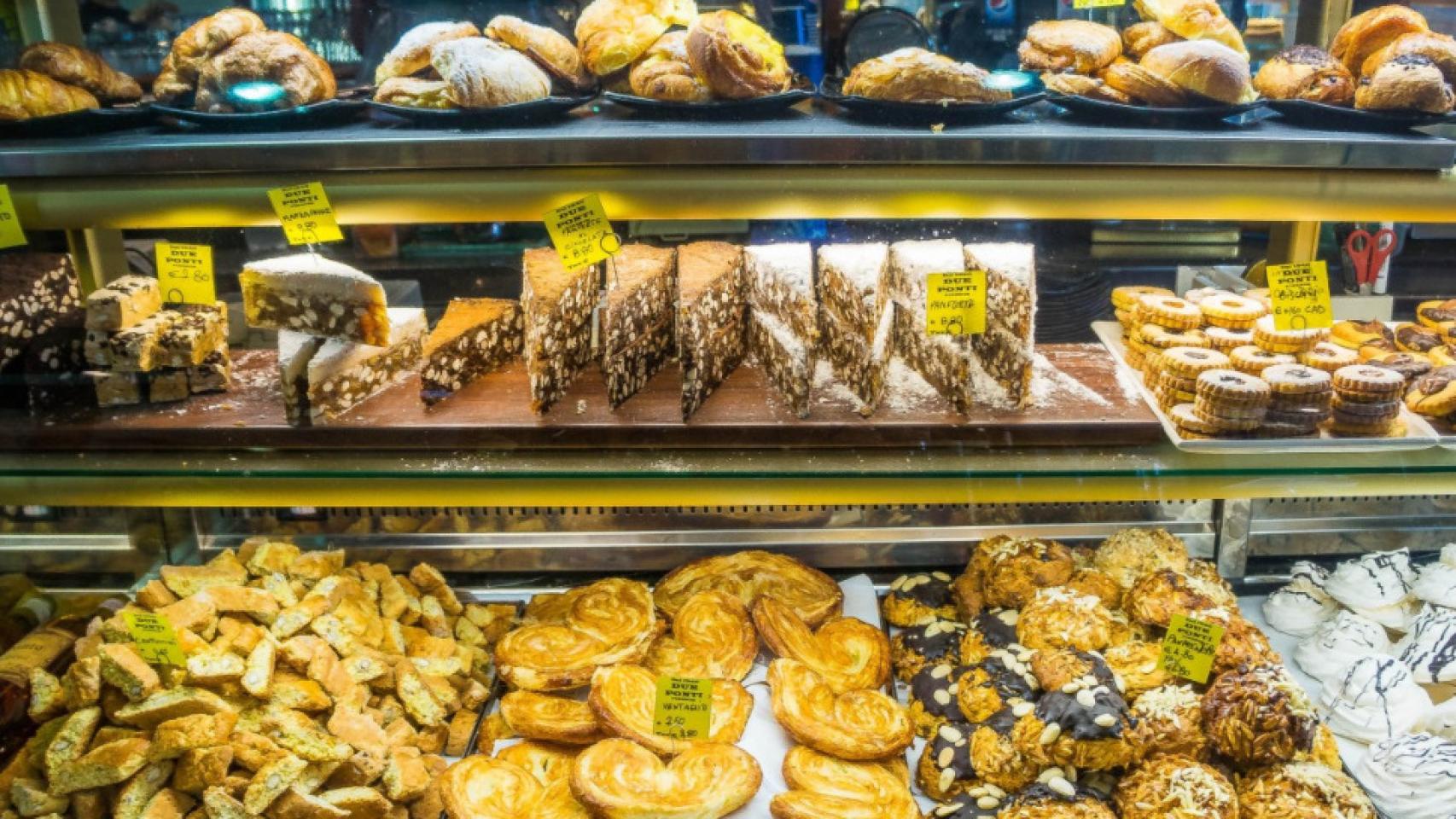 Mostrador de pastelería.