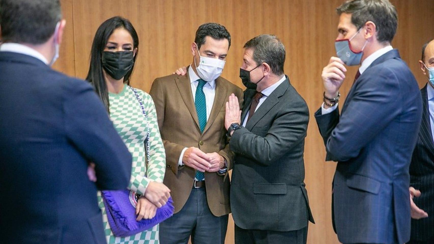 Page y el presidente andaluz coinciden en la necesidad de llegar a grandes acuerdos PP-PSOE