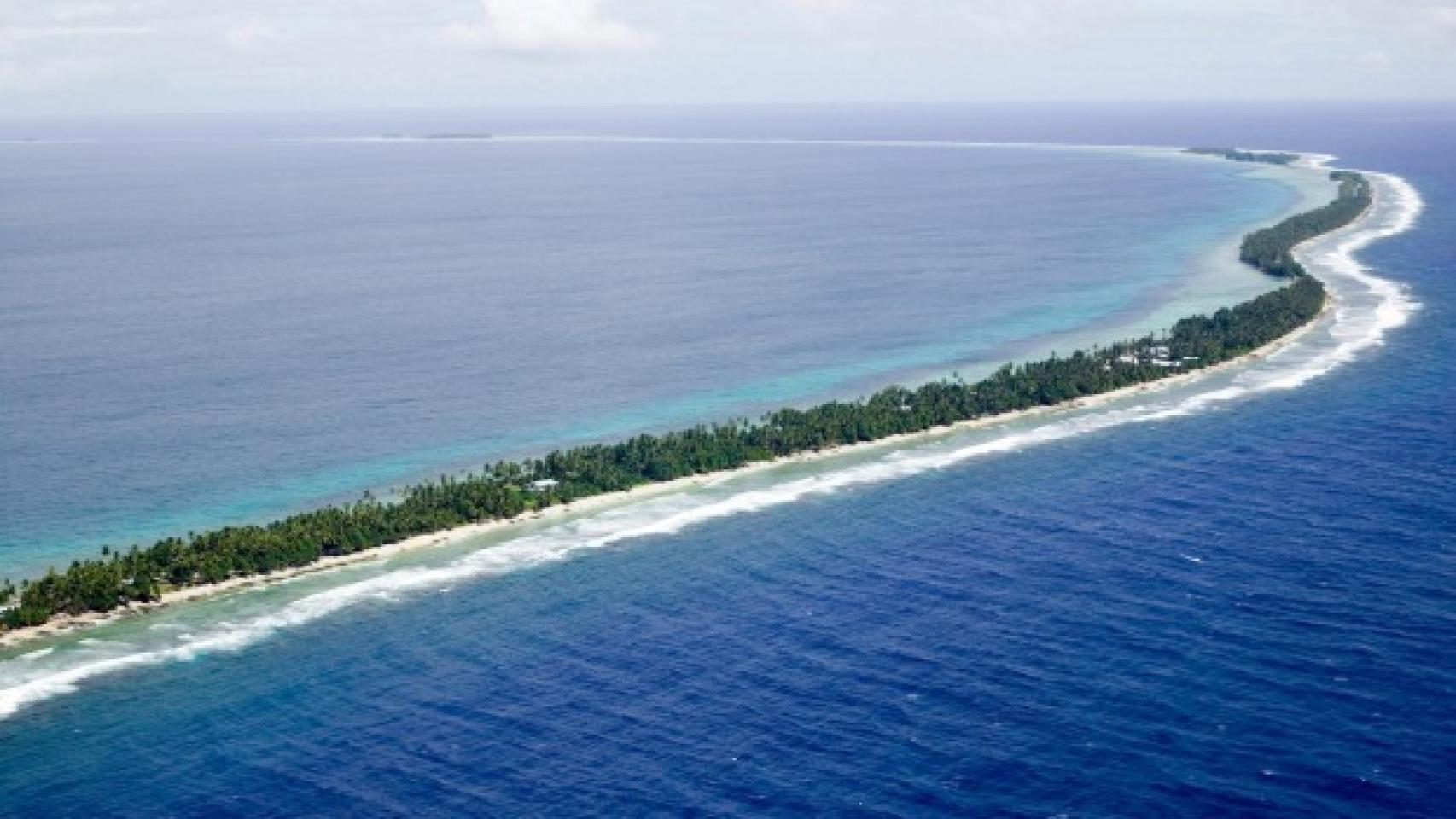 Tuvalu, una de las islas del Pacífico. Imagen de archivo.