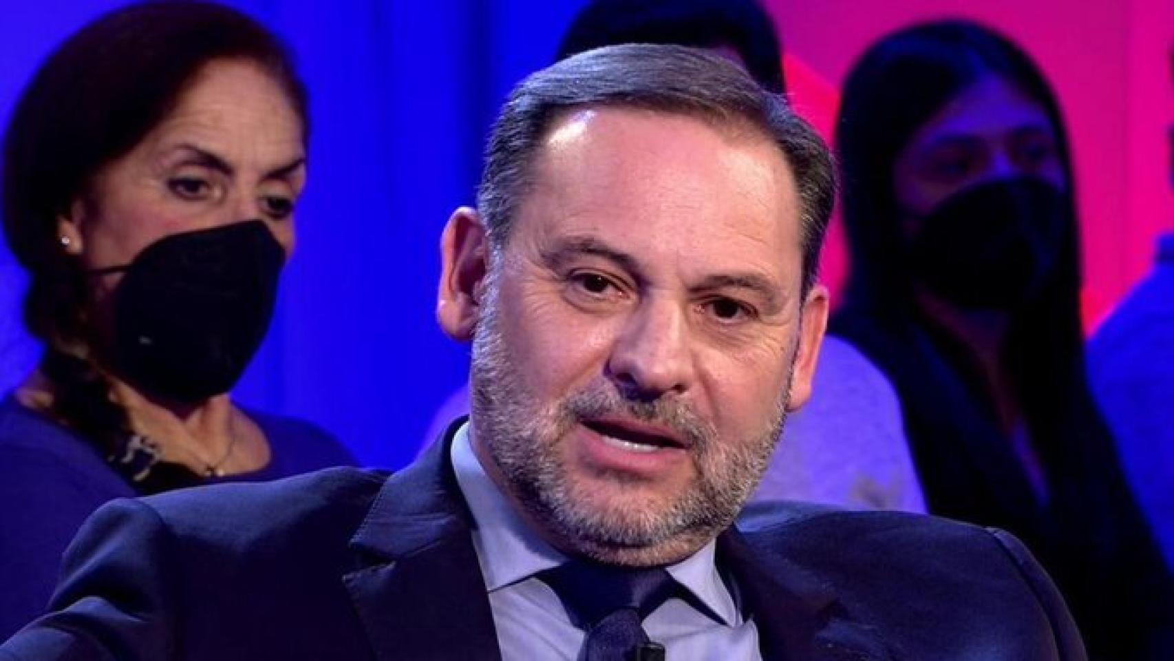 El exministro Ábalos, este miércoles, en 'Todo Es Verdad'.