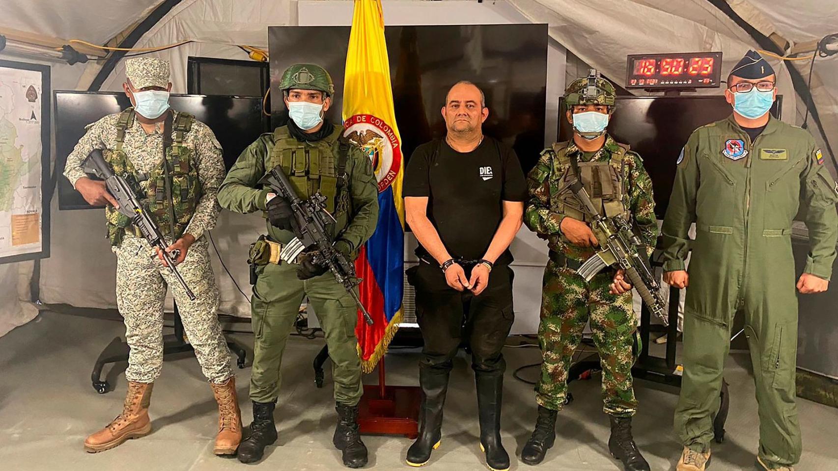 Otoniel, el líder del clan narcotraficante Úsuga.