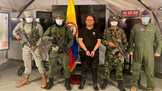 Otoniel, el líder del clan narcotraficante Úsuga.