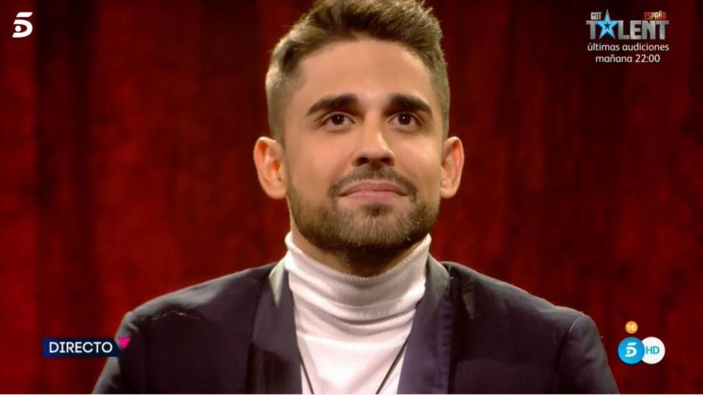 Miguel Frigenti esta noche en 'Secret Story'.