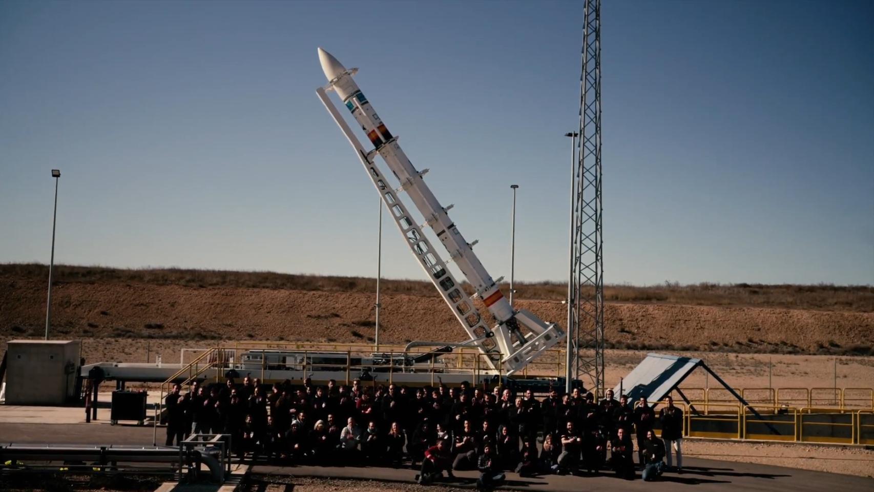 Miura 1 y equipo de PLD Space