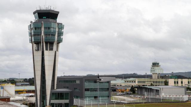 Aeropuerto de Lavacolla, en Santiago de Compostela.