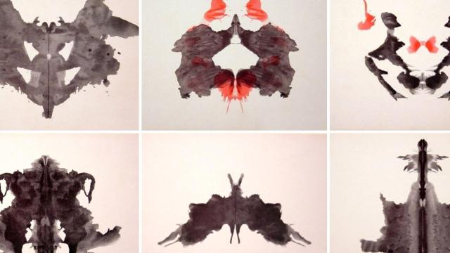Imágenes del test de Rorschach
