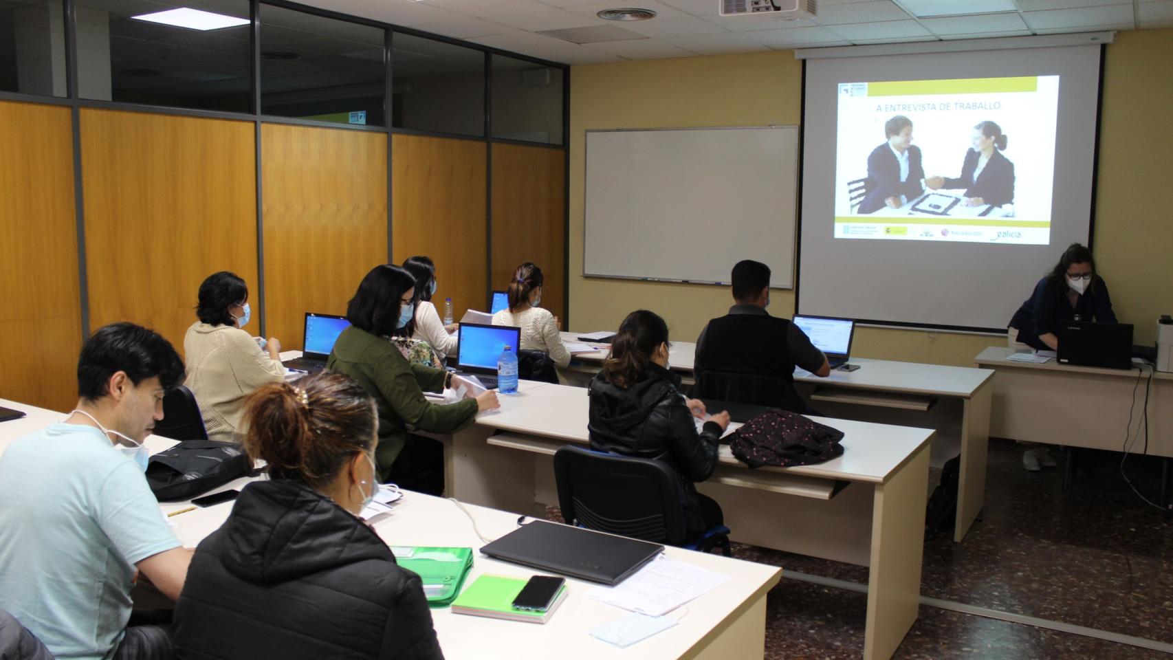 Imagen de uno de los cursos de formación de la CEP