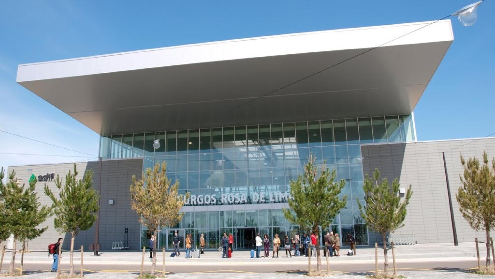 Imagen de la estación de tren de Burgos