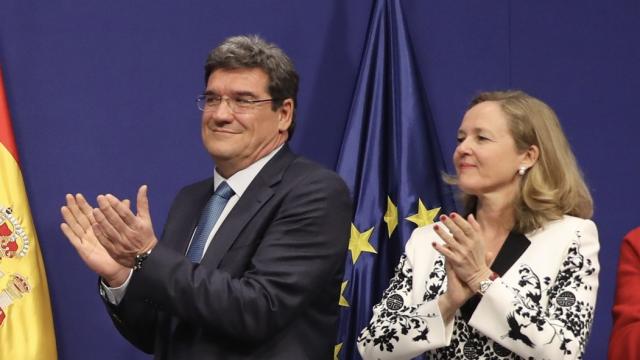 José Luis Escrivá y Nadia Calviño.