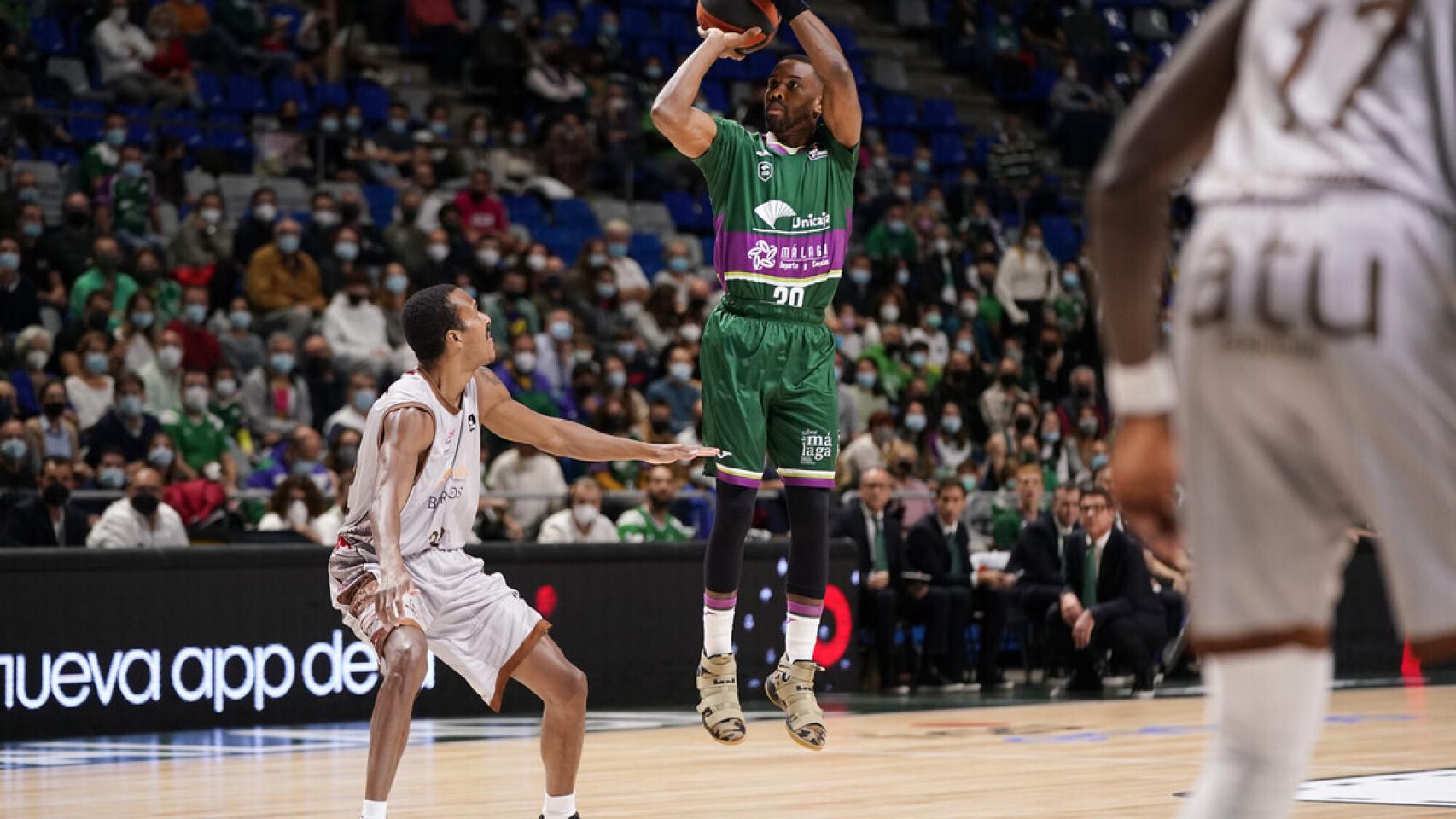 Norris Cole, uno de los más destacados en Unicaja esta noche.