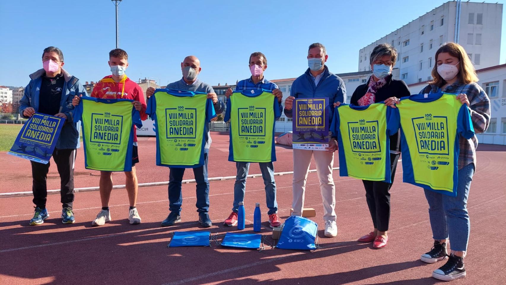 La VIII Milla Solidaria Anedia de Pontevedra pone la guinda al Día Mundial de la Diabetes
