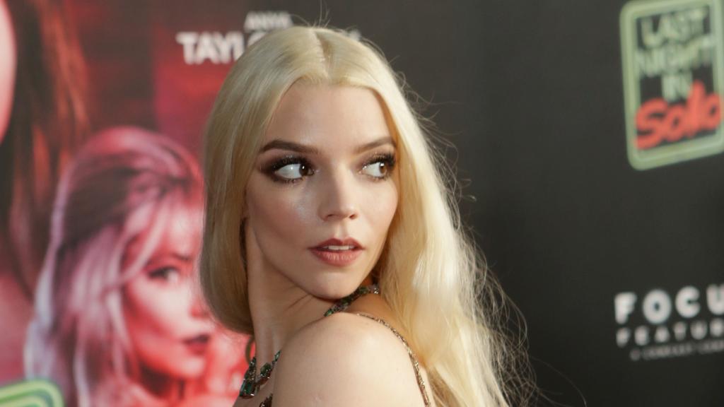 Anya Taylor-Joy en la premiere de 'Última noche en el Soho'.