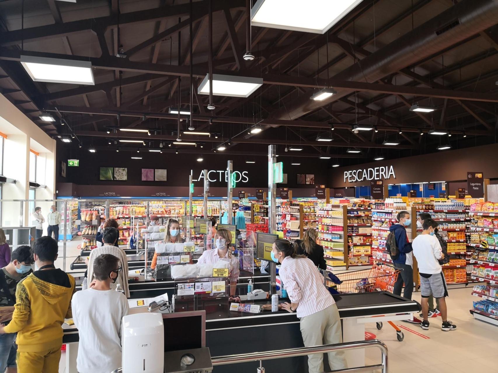 Imagen de un supermercado Gadis