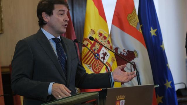 El presidente de la Junta, Fernández Mañueco