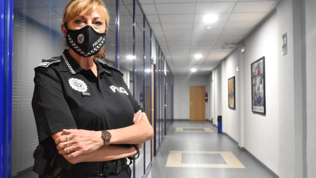 Julia González, jefa de la Policía Municipal de Valladolid