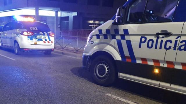 Un control de la Policía Municipal de Valladolid