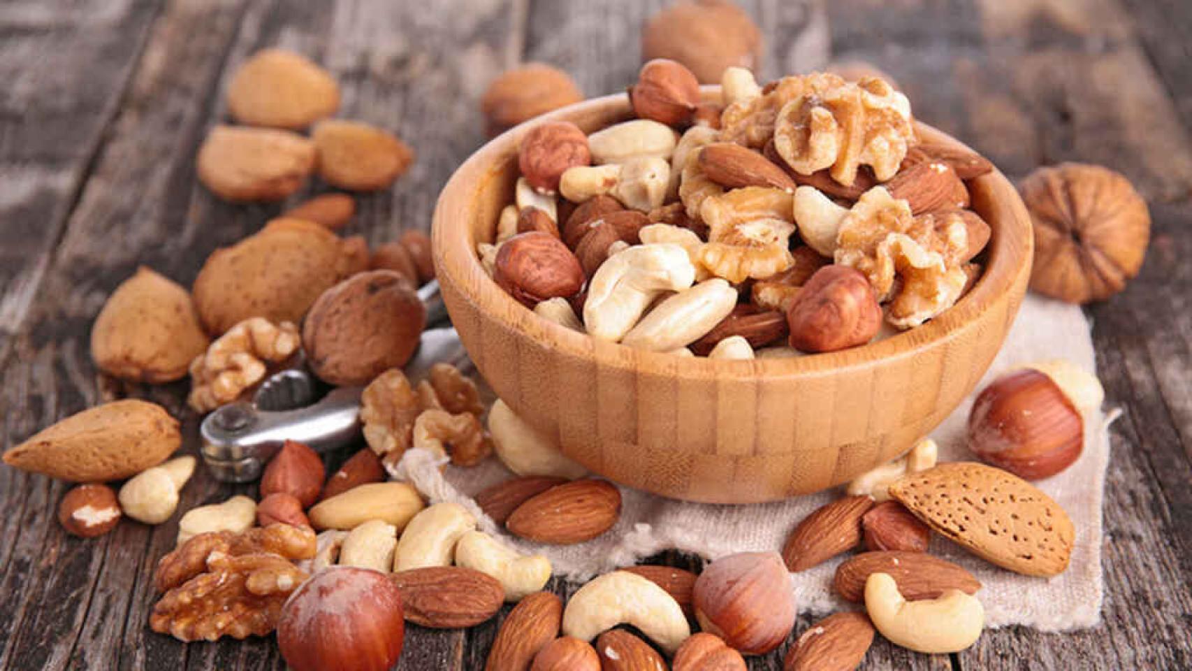 Los frutos secos son muy apreciados por los nutricionistas.