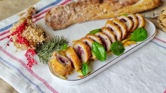 Cordon Bleau de secreto ibérico y jamón, otra dimensión del clásico francés