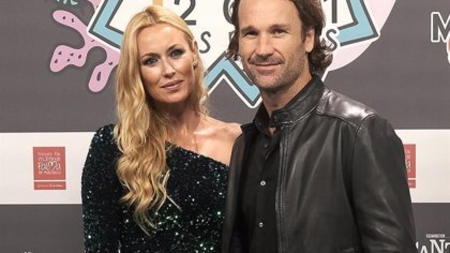 Carolina Cerezuela y Carlos Moyá, en una imagen de Europa Press