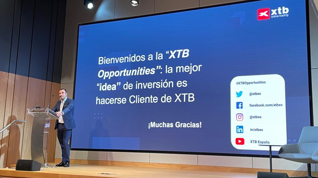 Un momento del foro XTB Opportunities.