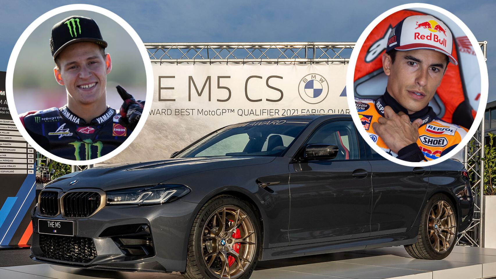 Este es el BMW que, por segundo año, no ha ganado Marc Márquez… se lo lleva Quartararo