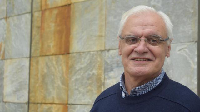 El presidente de la Real Academia Galega, Víctor Freixanes