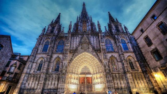 Catedral de la Santa Cruz y Santa Eulalia de Barcelona.