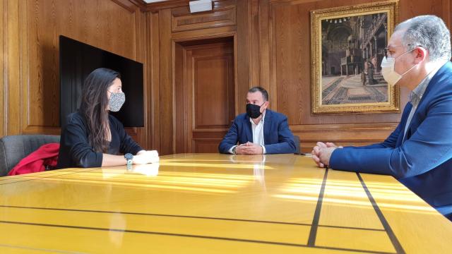 Reunión de Sara García en la Diputación de Zamora