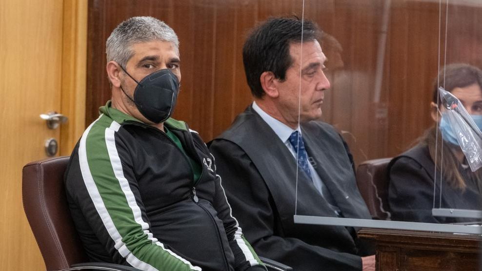 Bernardo Montoya durante el juicio