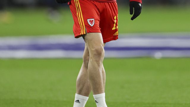 Gareth Bale, con la selección de Gales.