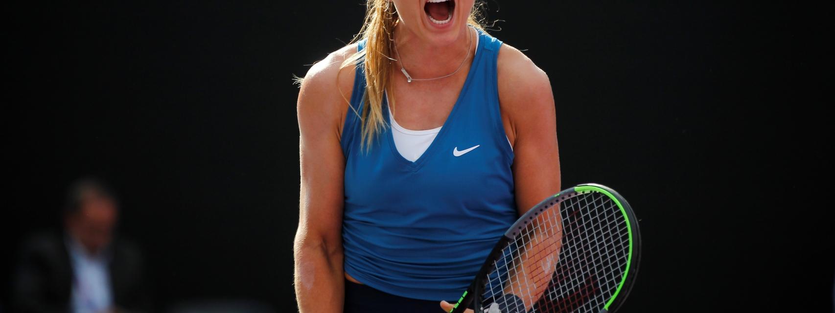 Paula Badosa, durante las WTA Finals 2021