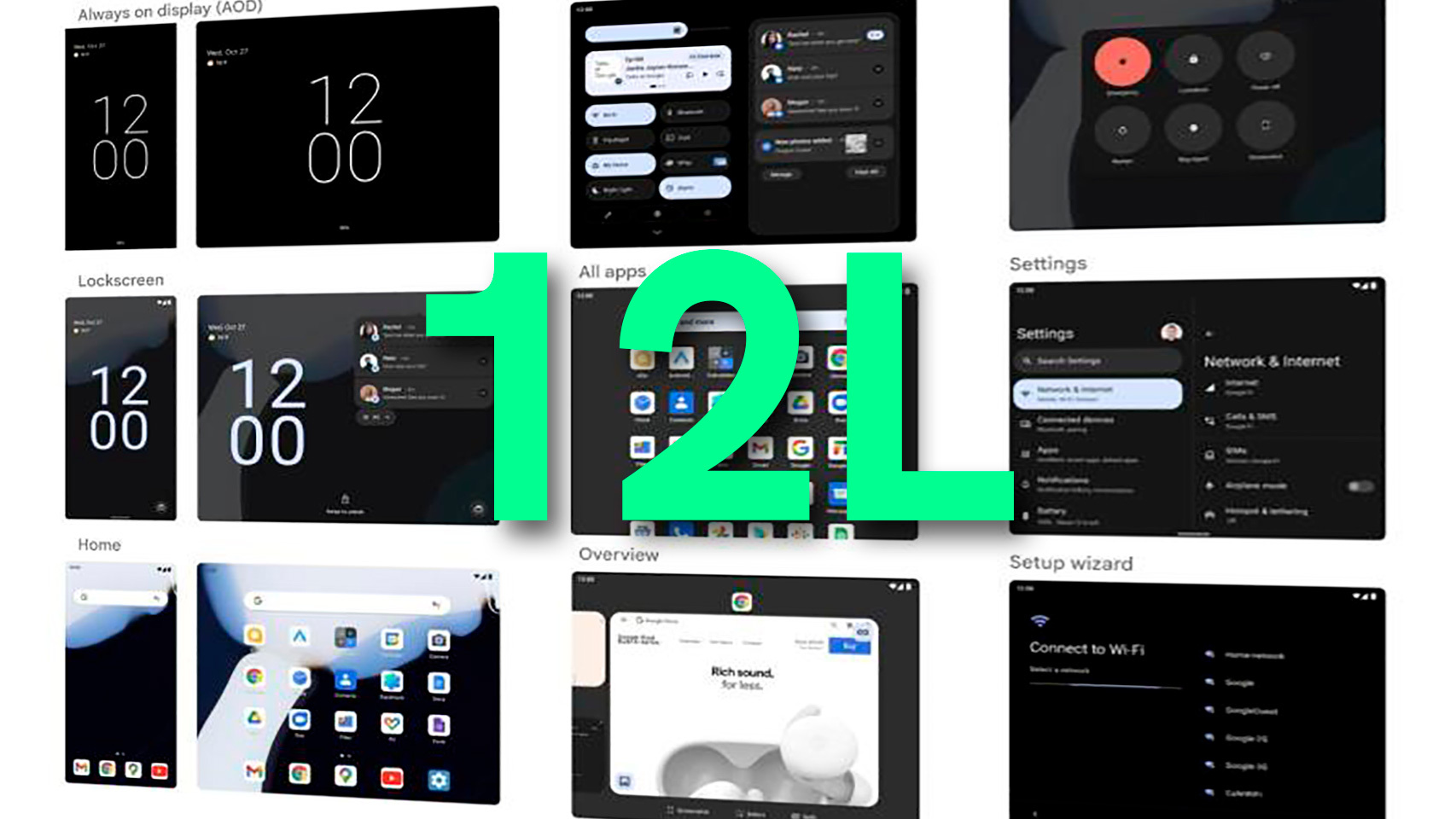 Android 12L llegará en la primera mitad de 2022
