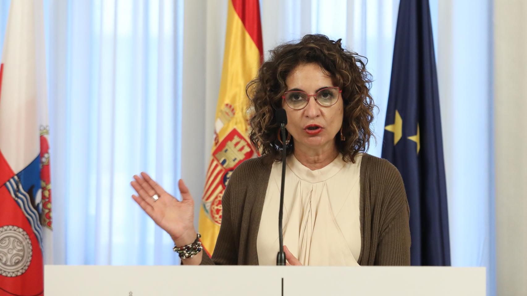 María Jesús Montero, ministra de Hacienda y Función Pública.