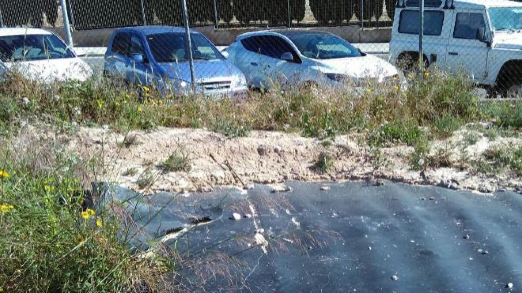 Vertidos en una zona de Alicante, en imagen de archivo.
