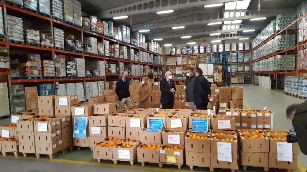 Almacén del Banco de Alimentos en Valladolid
