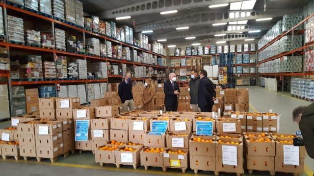 Almacén del Banco de Alimentos en Valladolid
