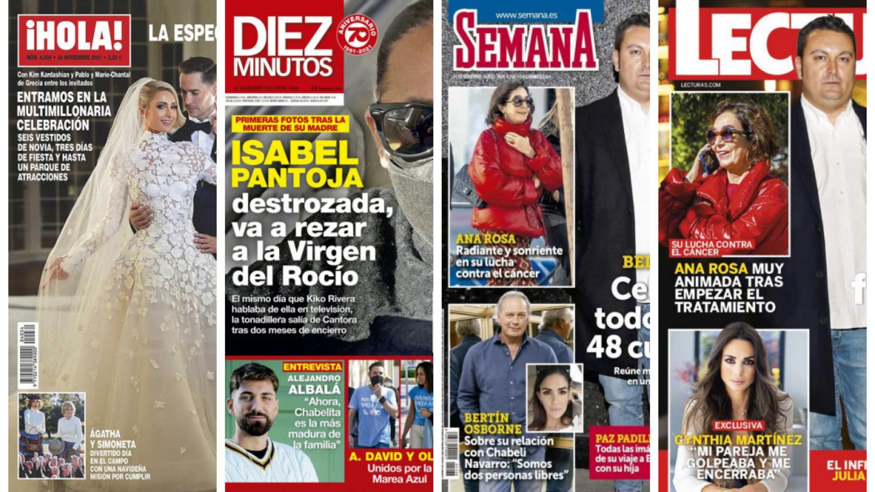 Estas son las revistas de este miércoles.