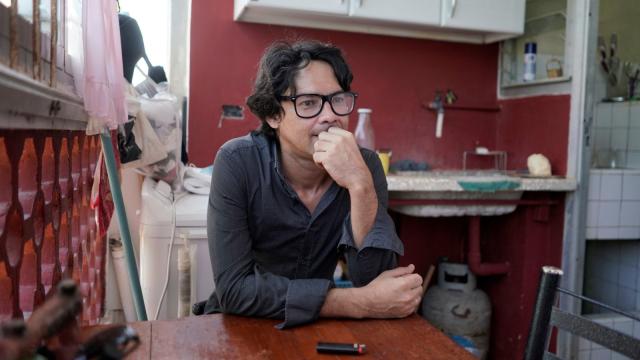 Yunior García, líder de la disidencia cubana.