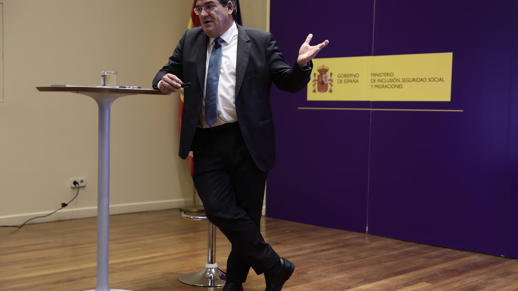 José Luis Escrivá, ministra de Inclusión, Seguridad Social y Migraciones.