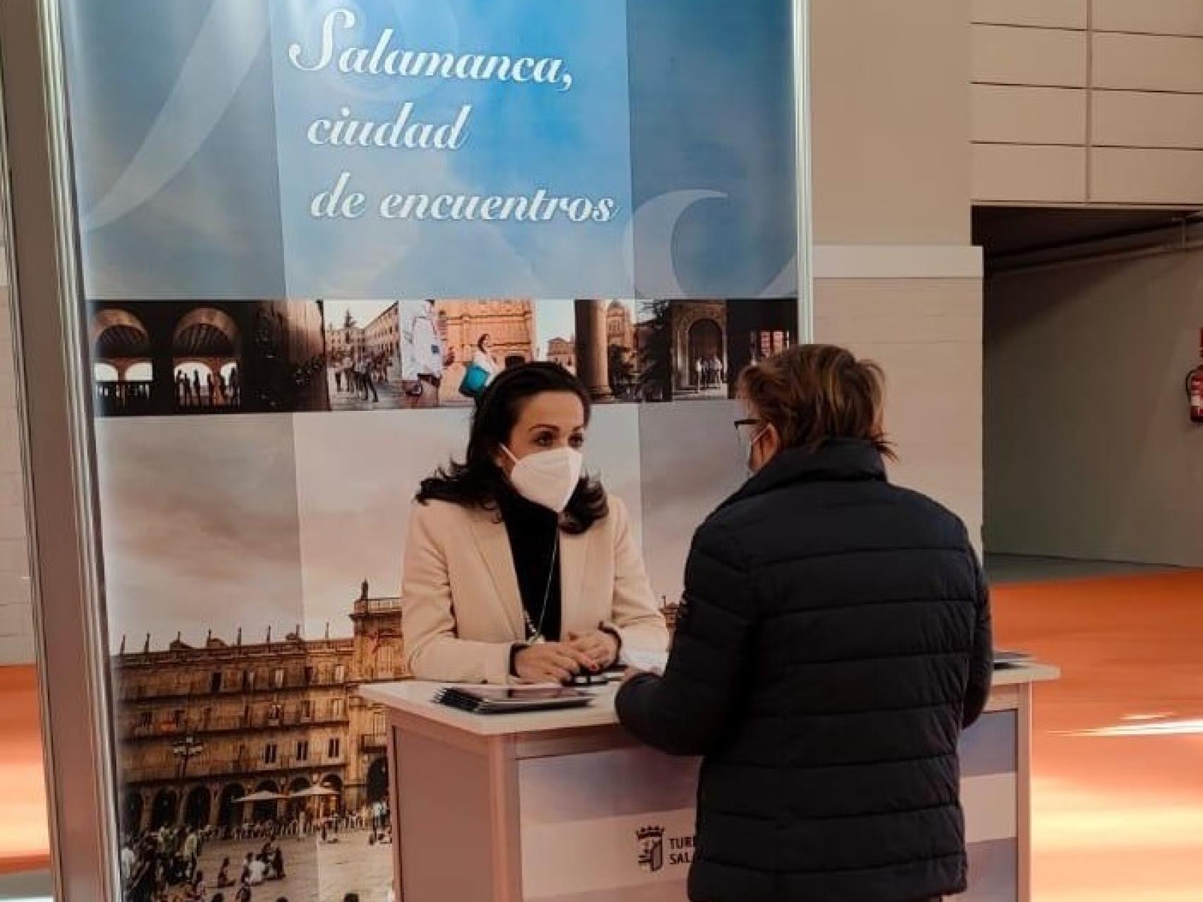 Estand de 'Salamanca, ciudad de encuentros'