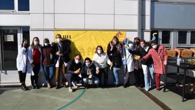 El colegio Las Jesuitinas se vuelca con los afectados por el volcán