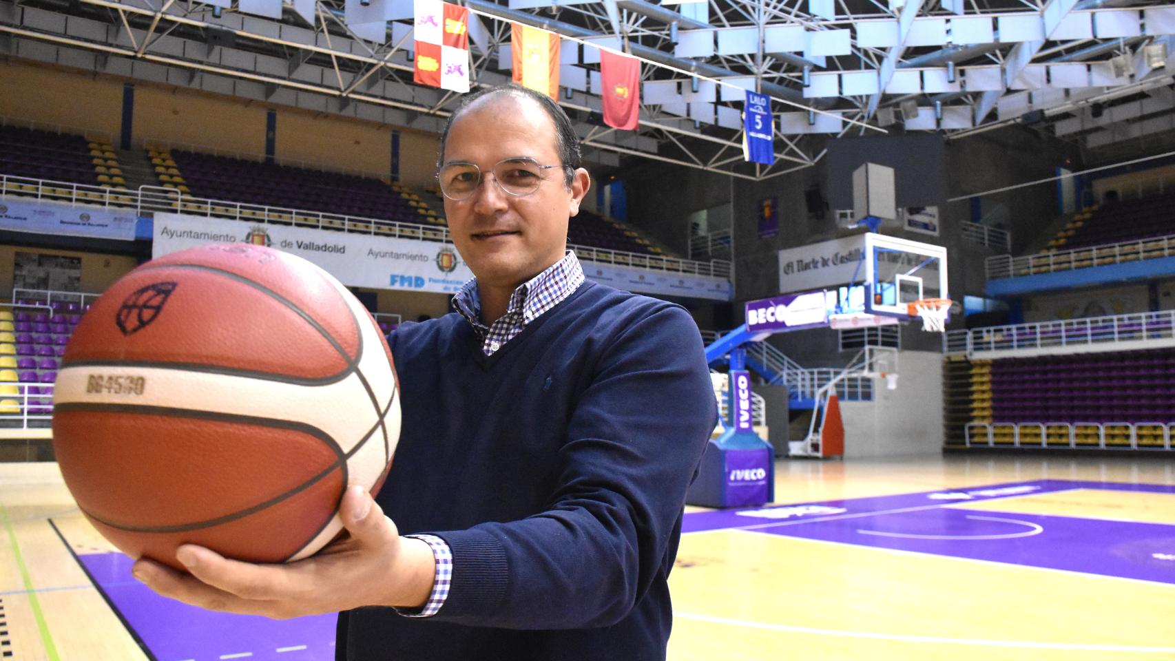 Alejandro García Pellitero. Presidente del Real Valladolid Baloncesto