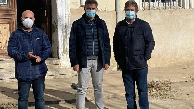 Visita a Fuentesaúco del diputado de Política Social