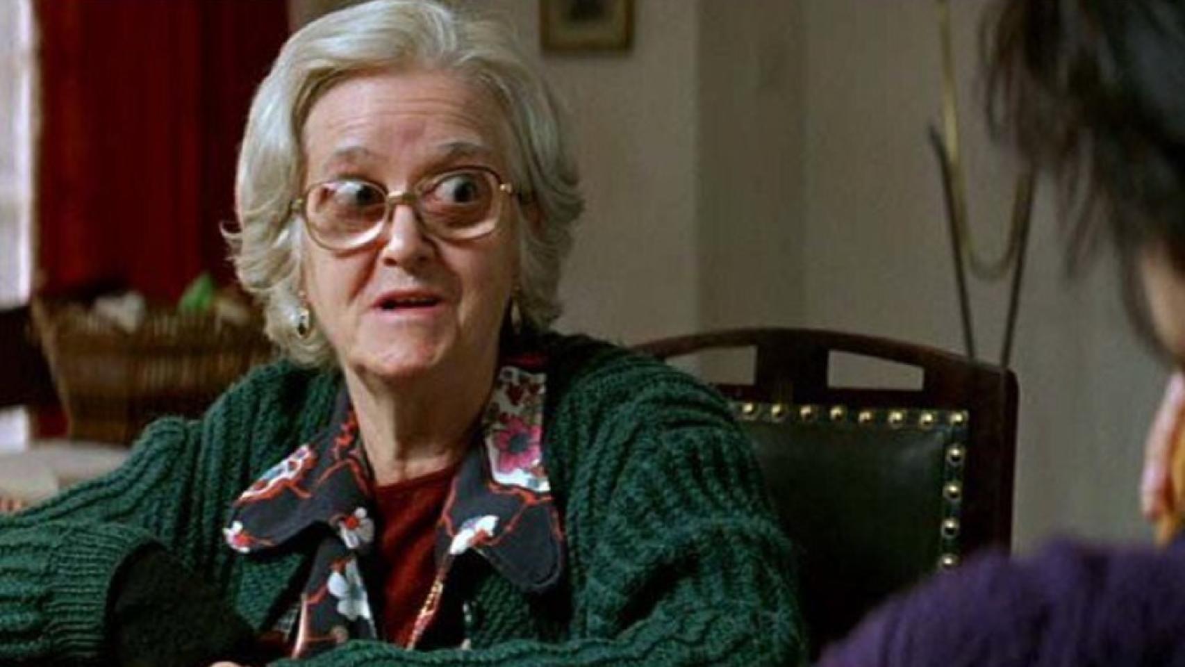 La actriz Chus Lampreave, icónica abuela del cine español.