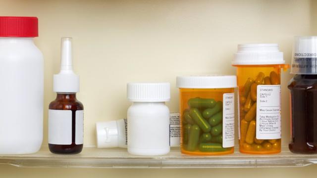 Imagen de archivo de medicamentos.