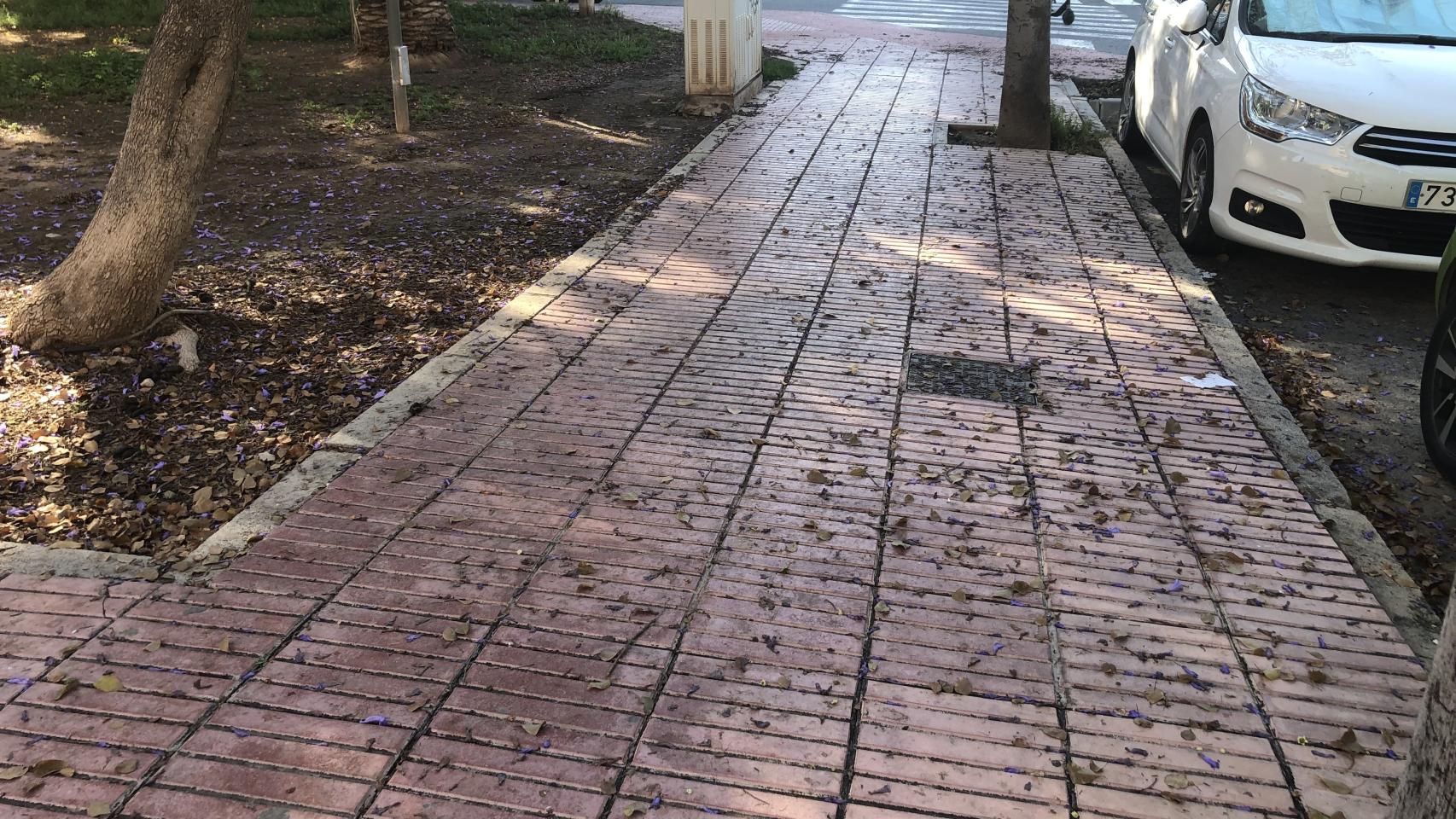 Una de las calles de San Vicente.